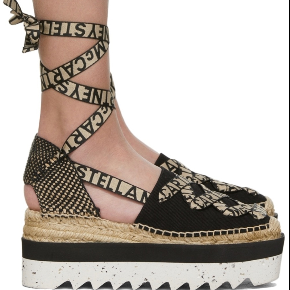 Gaia Logo Strap Espadrille
STELLA MCCARTNEY